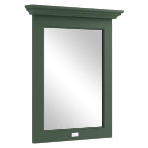 Bayswater Hunter Green Flat Bathroom Mirror - 600mm