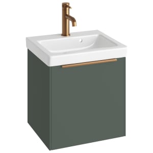 Concept Matt Green S3 Vanity Unit & Basin - 450mm