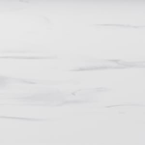 Duarti By Calypso Macael White Solid Surface Slimline Worktop - 1044 x 230 x 12mm