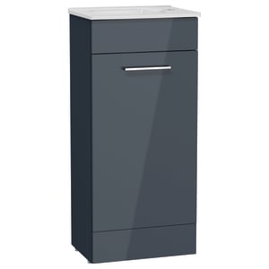 Holkham Anthracite Grey Vanity Unit & Basin - 855 x 385mm
