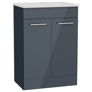 Holkham Anthracite Grey Vanity Unit & Basin - 855 x 590mm