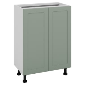 Wickes Winsford Reed Green Standard Depth Base Unit - 500mm